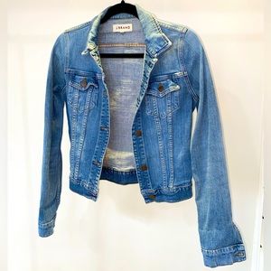 J Brand Mid Wash Denim Jean Jacket